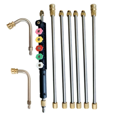 Stainless Steel Drain Tank Cleaning: High pressure car wash water gun