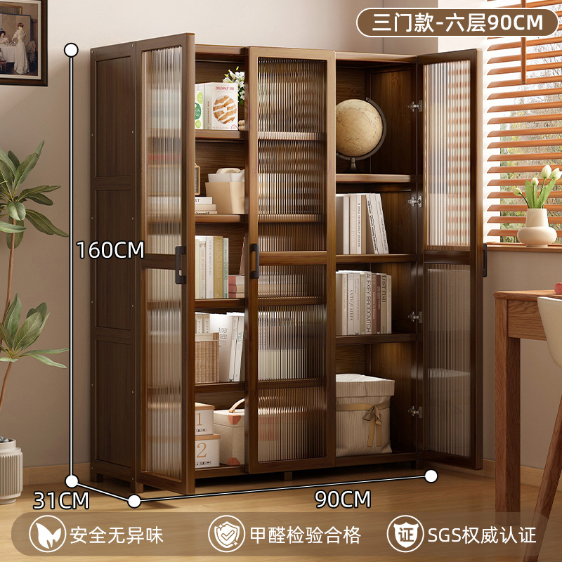 수직 문, 6 층 90cm-three-door 책꽂이