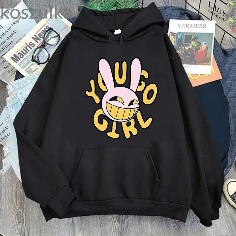Sudadera con capucha de vacaciones junto al mar con cordón roscado suelto transfronterizo europeo y americano