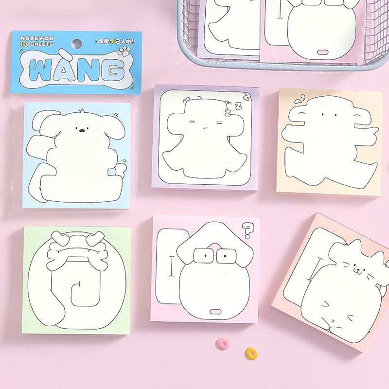 NOTE FOR100 Las notas adhesivas son todas palabras, notas de los estudiantes, notas escritas a mano, 100 notas