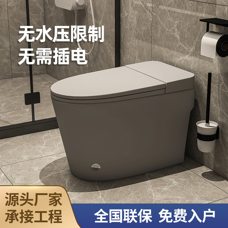 Color Pulse Water Pressure Restriction Personalized Ceramic Household Toilet Toilet Siphon Small Apartment Toilet