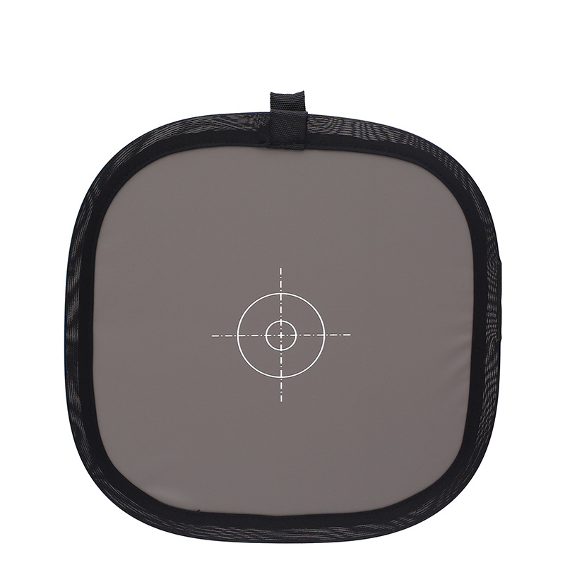 Tablero de enfoque 30CM balance de blancos tarjeta gris 18% fotografía tablero gris pantalla de enfoque gris blanco tablero de enfoque de doble cara