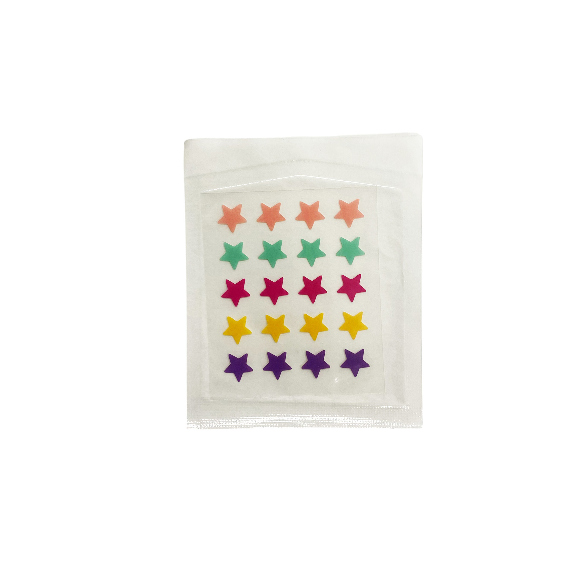 다섯개 별 컬러 여드름 패치 20개