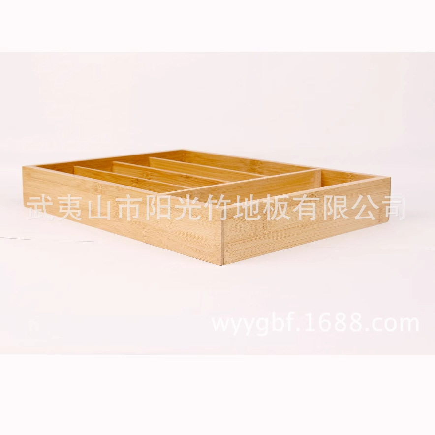 cubiertos de cocina suministros de cubiertos de bambú de cinco cuadrones caja de cubiertos telescópicos caja de cuchillos de cocina image 3
