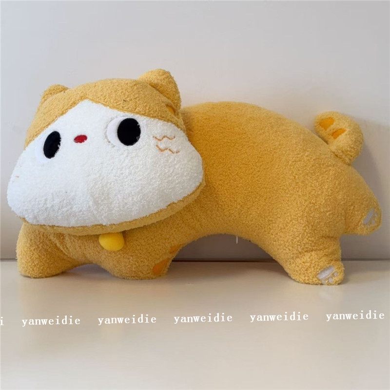 주황색과 흰색 고양이 50cm0.65