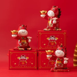 招财猫;陶瓷工艺品;招财摆件