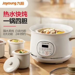 Joyoung Dg25G-Gd521 Water-Proof Electric Stew Pot Bird's Nest Electric Stew Cup Household Ceramic Pot for Porridge