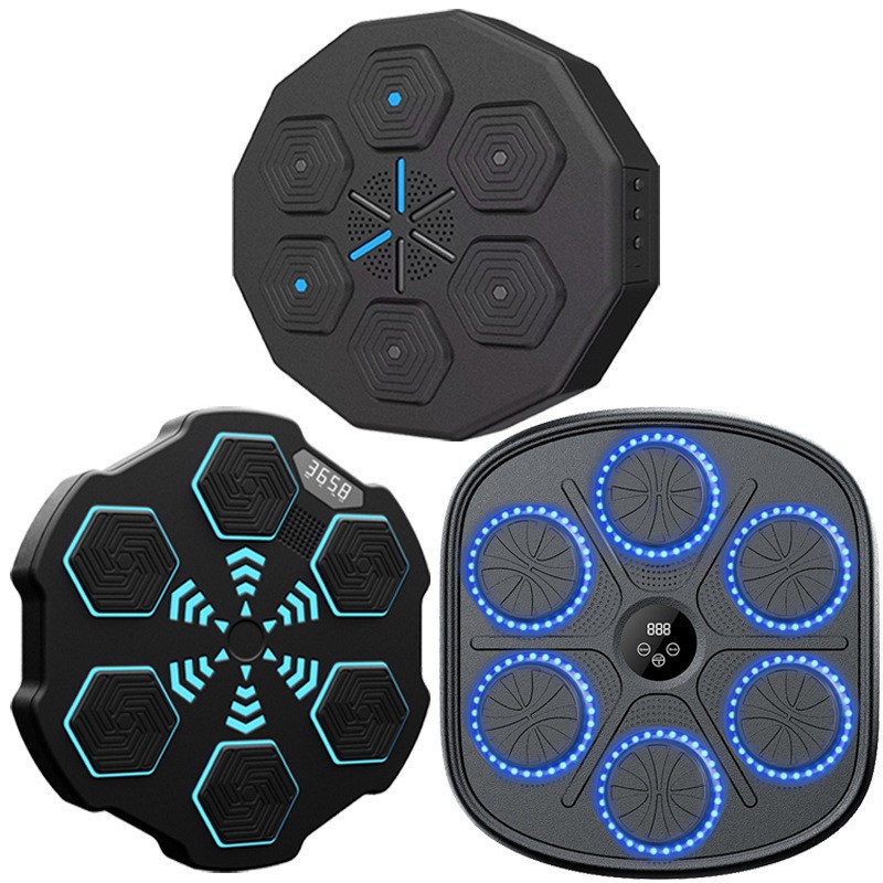 entrenador de boxeo de música inteligente objetivo de boxeo bluetooth equipo de ejercicios domésticos suministros de boxeo objetivo de pared máquina de boxeo