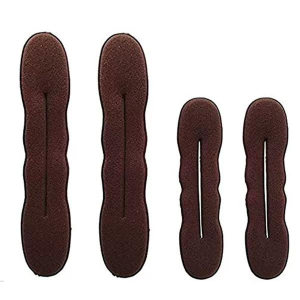 Hair Magic Bun Maker Hair styling balls 2 large 2 small foam sponge Hair accessories