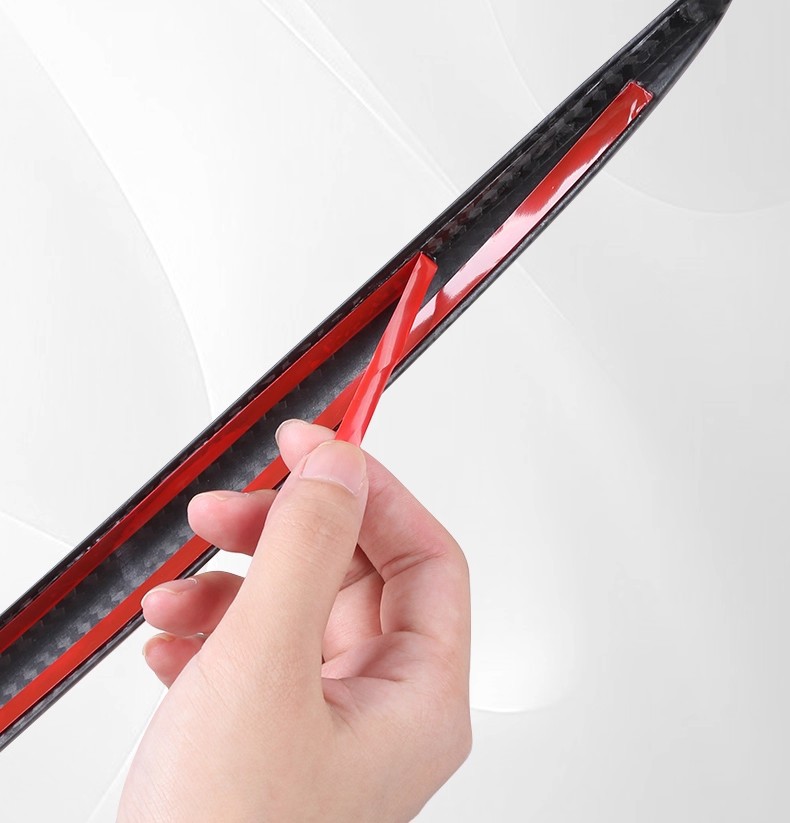 Suitable for Tesla Modely/3 Rear Wing Dry Carbon Fiber High-Performance Sports Version Surround Modification Decorative Accessories