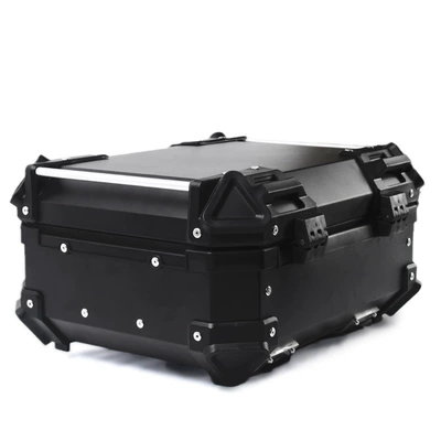 Motorcycle trunk release tail box 28L double