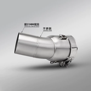 Zxjc Zhang Xue 500F paslanmayan polad orta-quyruq səsboğucu