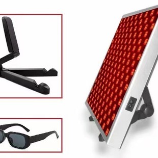 New Desktop Foldableing Bracket Full Red Led Physiotherapy Lamp 45W Square Red Light Led Phototherapy Lamp 660 850 Far Red