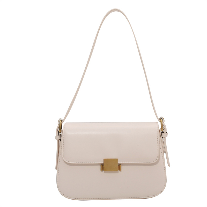 Bolso cuadrado pequeño estilo caliente de comercio exterior para mujer 2025 nuevo bolso de axila de un solo hombro simple y versátil bolso de mensajero bolso de ocio retro