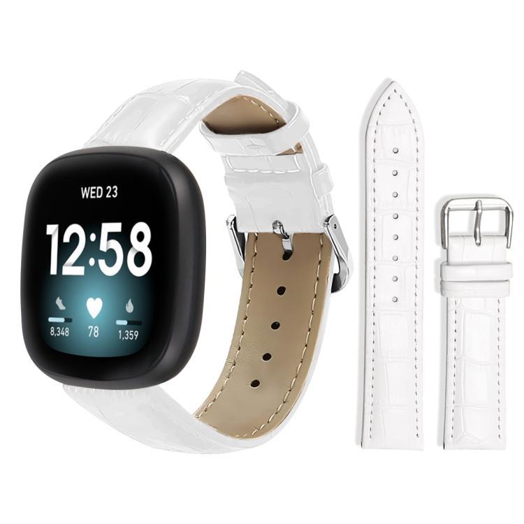 Correa de cuero xDfind con botón de bambú para Fitbit Luxe / Edición Especial 12mm / Fitb