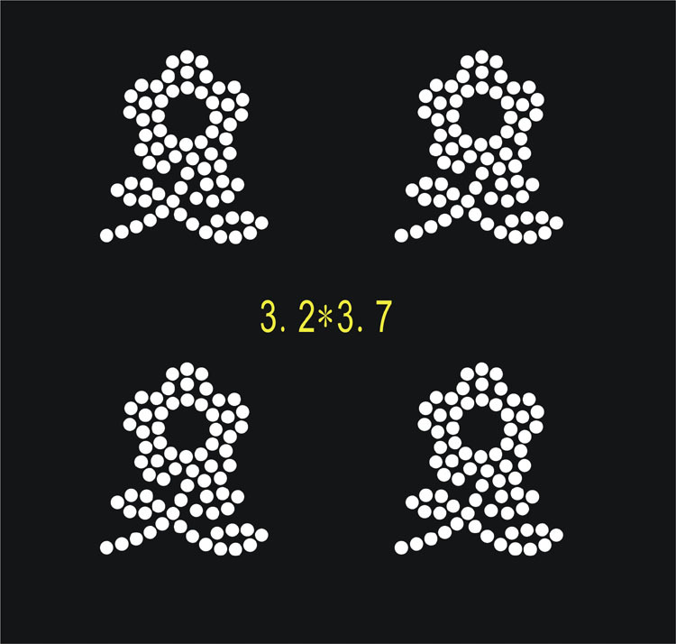 烫图　小花烫钻图案　烫钻烫图　烫图图案批发