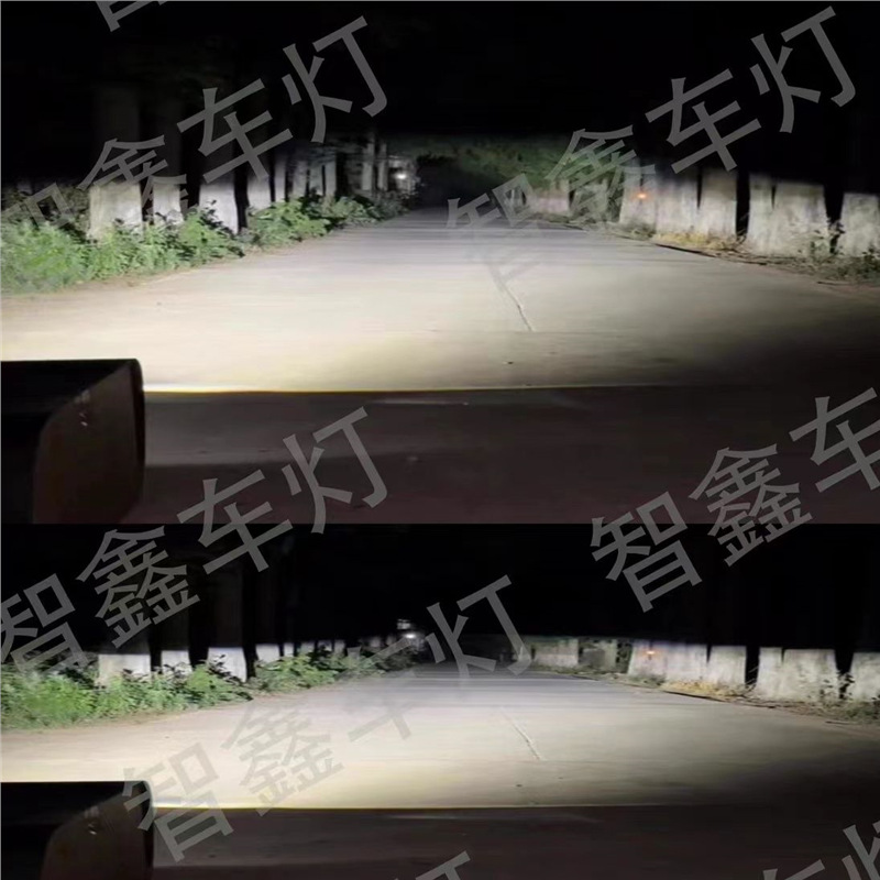 Es adecuado para el conjunto de faro Jiefang Jh6 LED de doble lente modificado y actualizado de alto rendimiento del faro de luz alta y baja