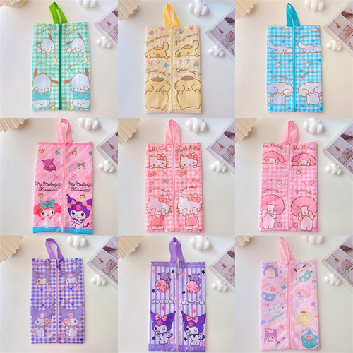 Japanese Kuromi shoe storage bag shoe bag travel portable dustproof handbag luggage cute storage bag