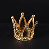 Environmental children's mini birthday crown baking cake flower crown inlaid diamond peach heart decoration decoration