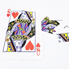 G0318 Break Q Restore Kingmagic Magic Props Factory Wholesale Stage Performance Card Magic