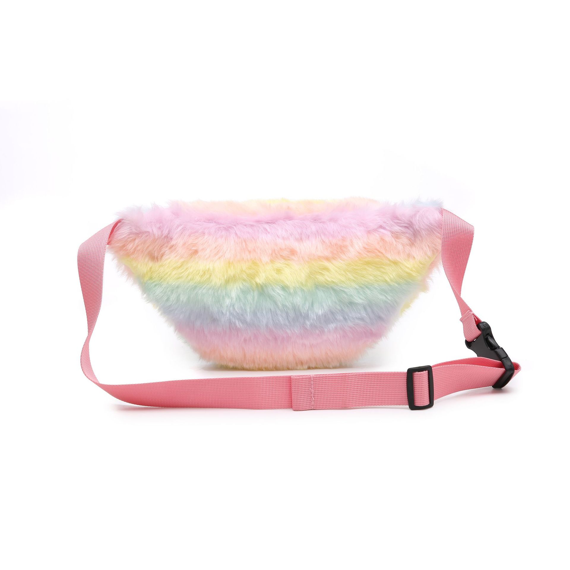 毛绒腰包