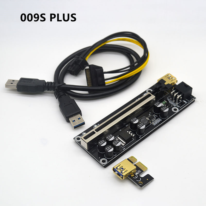 ����VER009S PLUS�Կ��ӳ���pcieת�ӿ��ƽ�8���ݴ���1X16X