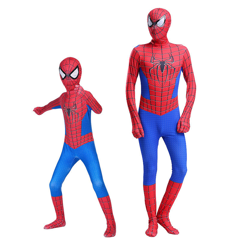 スパイダーパラレルユニバースマンマイルズハロウィンコス衣装子供用ヘッドギア服大人グウェンジャンプスーツ|undefined