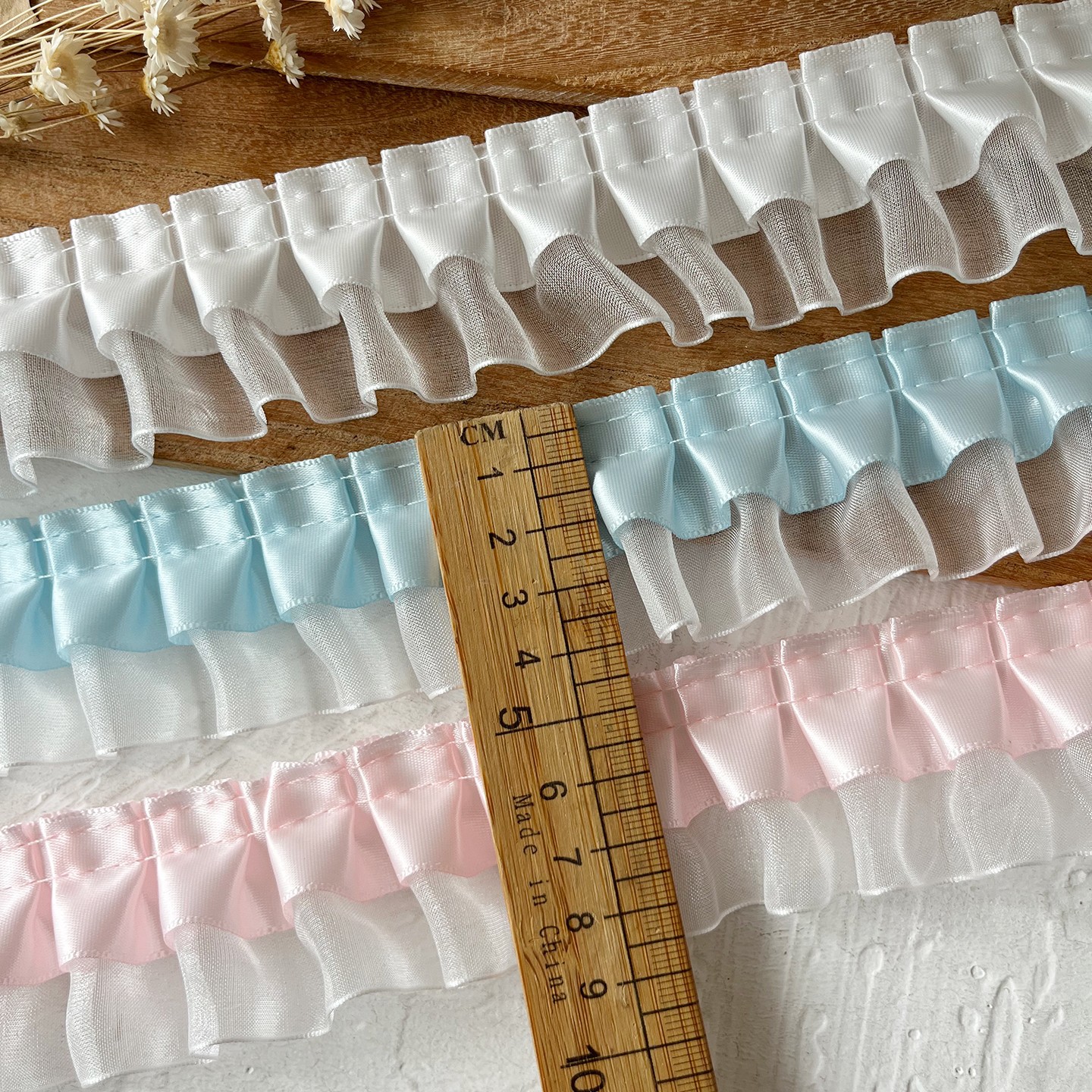 일본 싱글 더블 레이어 주름 레이스 의류 인형 액세서리 bjd 스커트 커프스 수제 DIY 스커트