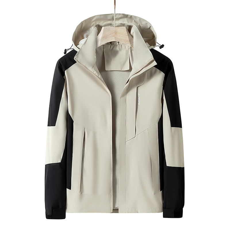 Chaqueta deportiva para hombres 2023 primavera nueva ropa de asalto casual para hombres primavera chaqueta impermeable al aire libre ropa de hombre image 10