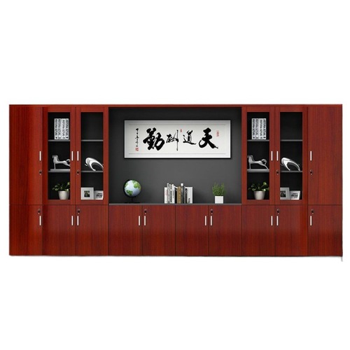 3x office file cabinet information cabinet file company office bookcase new wooden cabinet combination boss background