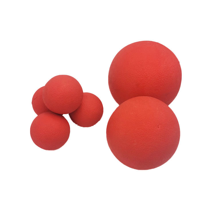 Juguete para mascotas TPR Bola de goma resistente a mordeduras perro molar entrenamiento sólido bola elástica perro juguete al por mayor