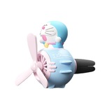 rock洛克 哆啦A梦车载摆件空调出风口装饰风扇小飞机香水汽车香薰