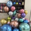 Metal latex balloon, decorations, layout, custom made, increased thickness, 12inch, 2 gram