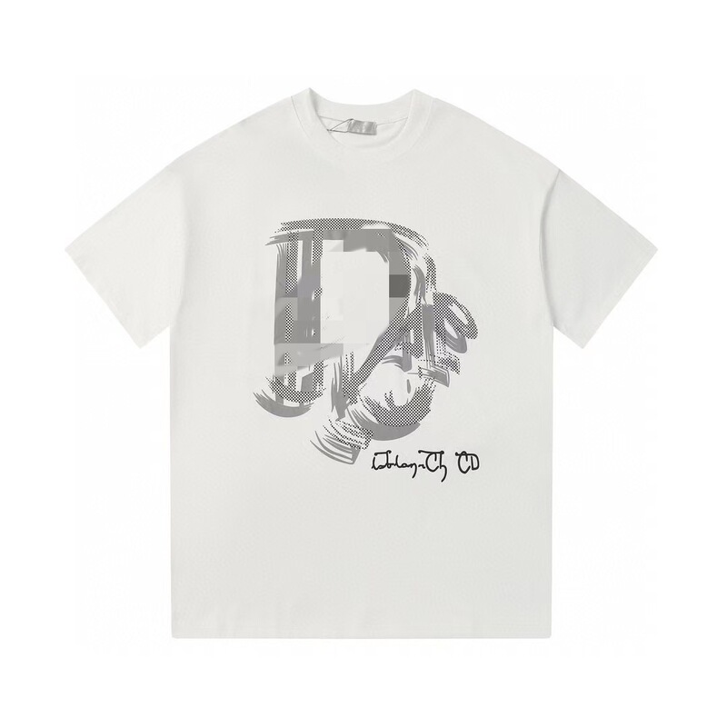 D's 300g 半袖 Tシャツ メンズ 夏 純綿 ハイウェイト ゆったり 半袖 服 アメリカのトレンド ブランド Tシャツ カップル|undefined