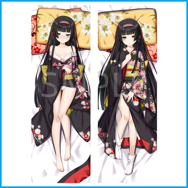 Anime-tyttö Mandala Tyynynpäällinen - Sarjakuvatyynynkansi Pelikäyttöön & Keräilyyn
