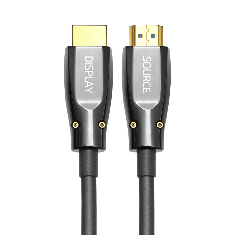 厂家直供HDMI2.0线 4k60Z光纤HDMI线 穿管铠装连接线 hdmi cable