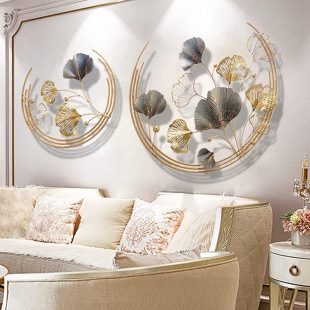 Creative Living Room Wall Hanging Bedroom Wall Decoration Pendant Hallway Wall Hanging Three-dimensional Metal Wall Decoration Wall Decoration