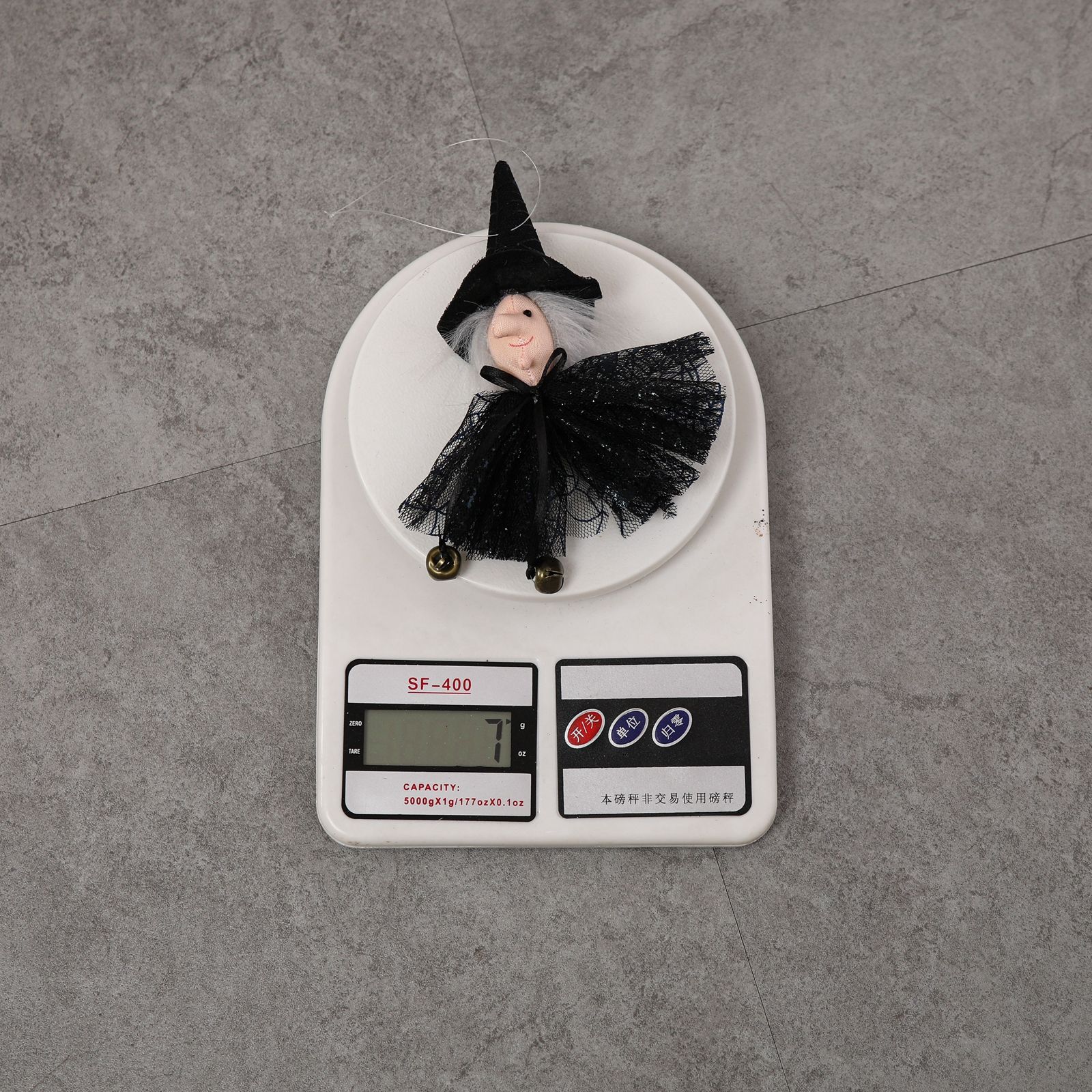 Party Occasion Halloween Festival Witch Pattern Halloween Witch Cloth Party Hanging Ornaments 1 Piece