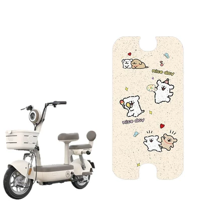 Electric vehicle foot mat — Ring Foot Pads, Customizable Patterns