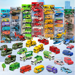 Wholesale supply of street stalls, children's toy cars, urban traffic engineering vehicles, fire trucks, pull-back car models