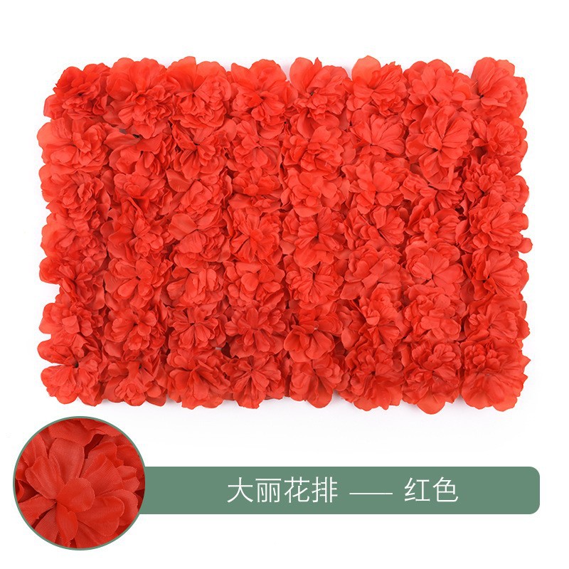 Muro de Flores de Hortensia para Decoración de Bodas, Arreglo Floral, Fondo de Pantalla, Alfombra de Pared, Arreglo Floral Artificial, Muro de Flores Famoso en Internet, Decoración de Bodas al por Mayor