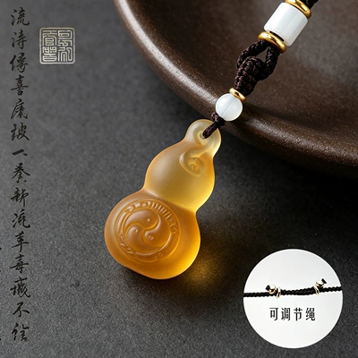 Decorations, Car Interior Accessories, Wholesale | Car hanging - gourd-necklace-yellow