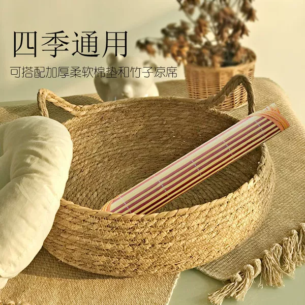 Cat ear+white PP cotton pad+bamboo dawn
