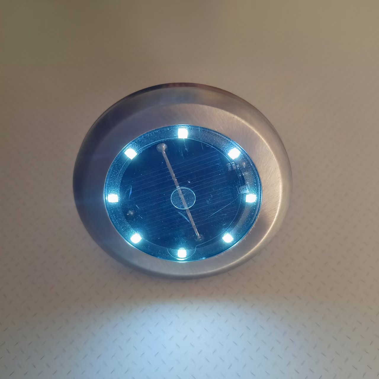 Mini luz blanca 8LED