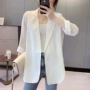 防晒中长款宽松薄款小西服