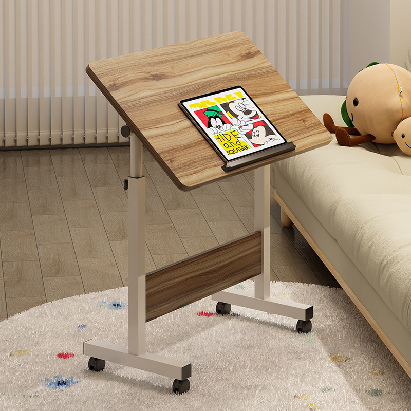 Simple Adjustable Table, Removable with Roller Desktop, Foldable Conference Office Painting and Drawing Workbench Computer Table Simple Adjustable Table, Removable with Roller Desktop, Foldable Conference Office Painting and Drawing Workbench Computer Table