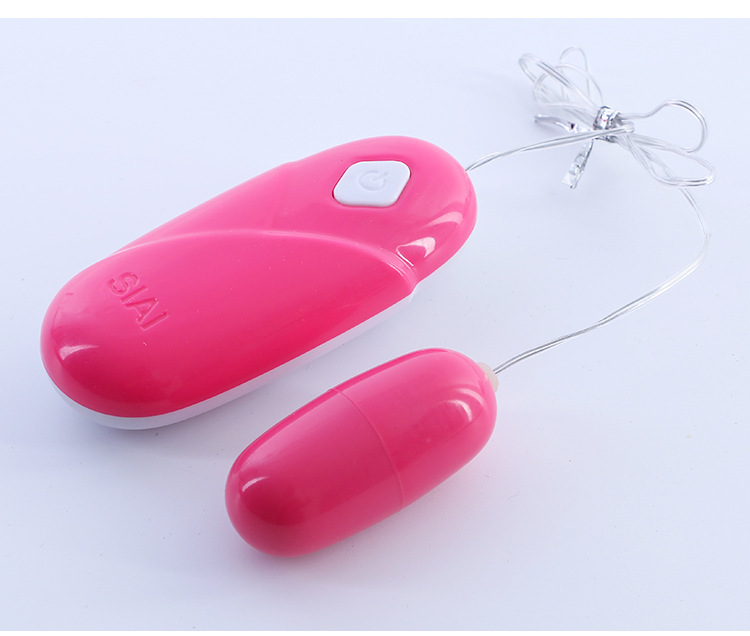 10-Frequency Jumping Egg Vibrator, FM Multi-Mode Massage, Rose Red ABS — detail image 11