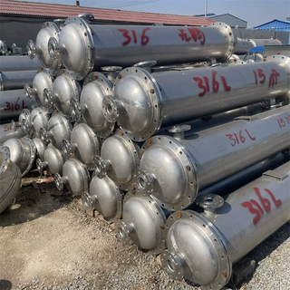 加工定制列管式冷凝器 120平方工业冷却设备 化工冷凝器