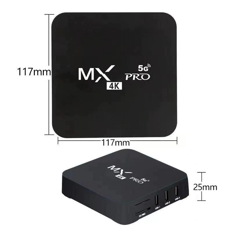 Умная сетевая ТВ‑приставка MX factory PRO 4K плеер TVBOX для телевидения
