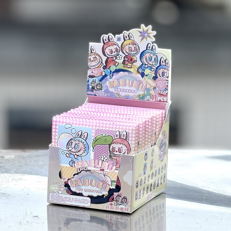 Line Puppy 二次元 グミバ ブラインドドロー 75mm コールドホットシルバーオニオンクラフト レーザーカード付き 10+1 隠し付き|undefined